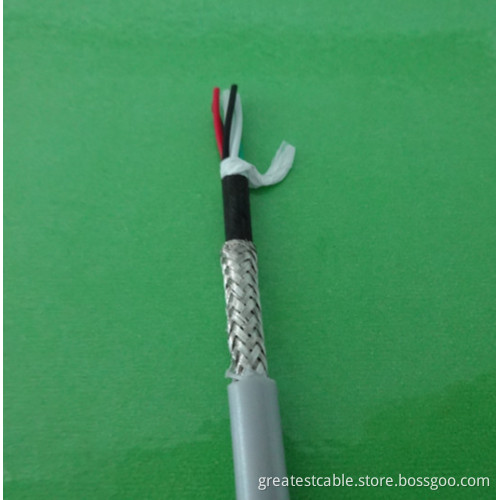 Softer TPU Jacket 5 Cores ECG Monitor Cable